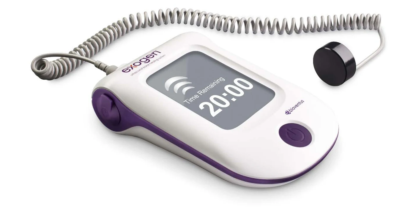 EXOGEN ultrasound bone healing device and transducer from the 2014 award submission
